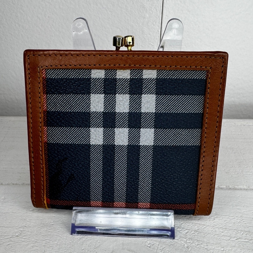 Burberrys of London Vintage Nova Check Kisslock Wallet | Made in Italy - Picture 4 of 11